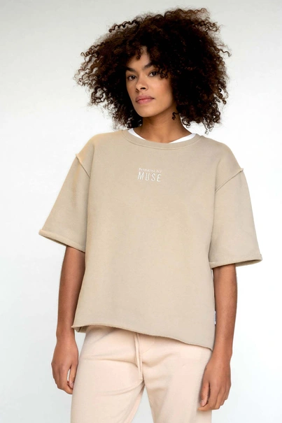 Penn & Ink N.Y. s22f1054 sweater borduur muse