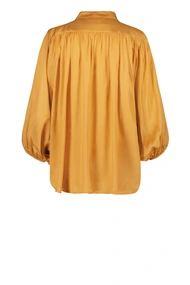 Penn & Ink N.Y. s22f1062 blouse satijn ballon