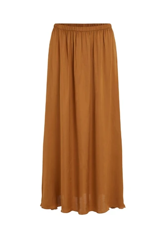 Penn & Ink N.Y. s23f1219 lange wijde rok satin
