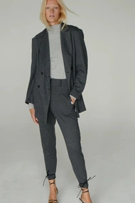 Penn & Ink N.Y. w22n1251 tricot blazer streep