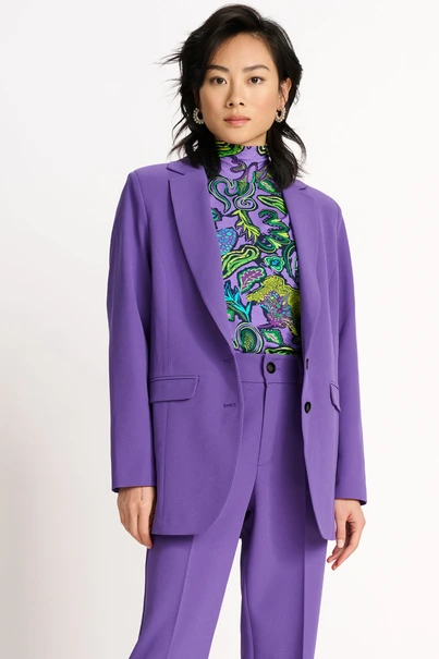 POM Amsterdam blazer rever 2 knnops sp7449