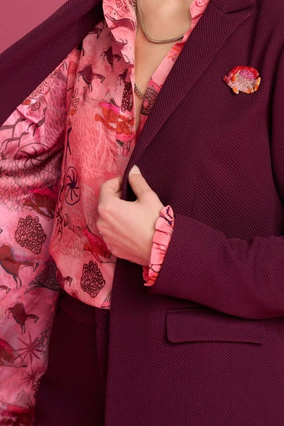 POM Amsterdam blazer winterbloom sp7384