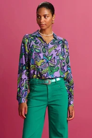 POM Amsterdam blouse full glow sp7414 glans