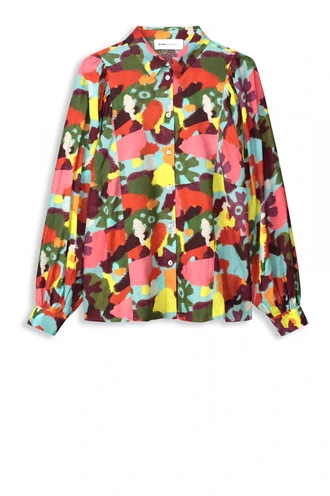 POM Amsterdam blouse palette sp7367 glans