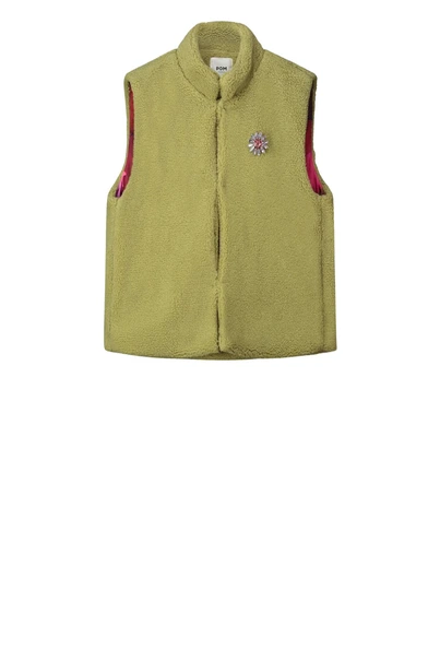 POM Amsterdam gilet sp7450 fake sheep fur