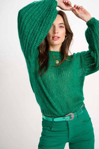 POM Amsterdam pullover ballonmouw sp7441