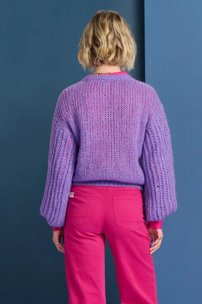 POM Amsterdam pullover ballonmouw sp7442