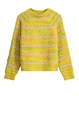 POM Amsterdam pullover streep sp7444 slub