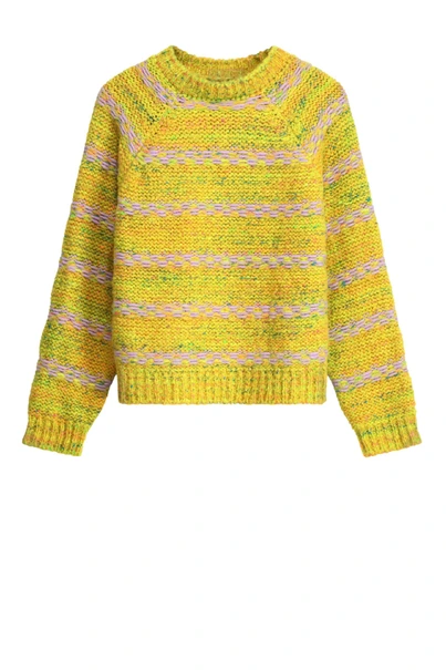 POM Amsterdam pullover streep sp7444 slub