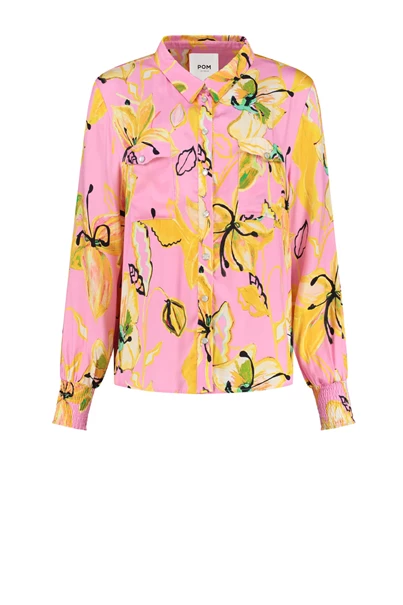 POM Amsterdam sp6832 blouse satijn lily