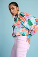 POM Amsterdam sp7154 blouse elements print