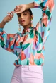POM Amsterdam sp7154 blouse elements print