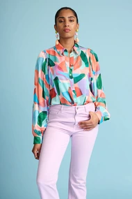 POM Amsterdam sp7154 blouse elements print