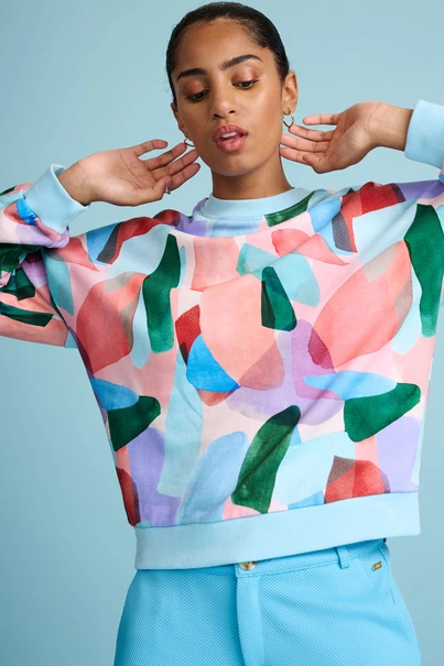 POM Amsterdam sp7162 sweater elements print