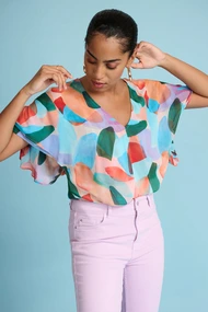 POM Amsterdam sp7216 top elements print
