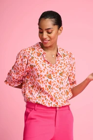 POM Amsterdam sp7228 blouse hartjes dessin