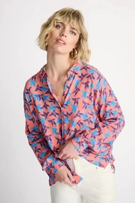 POM Amsterdam sp7236 blouse dancing flowers