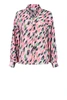 POM Amsterdam sp7241 blouse violet animal