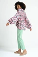POM Amsterdam sp7241 blouse violet animal