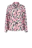 POM Amsterdam sp7241 blouse violet animal