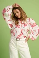 POM Amsterdam sp7243 blouse parrots print