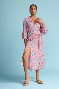 POM Amsterdam sp7245 print jurk sam flowers
