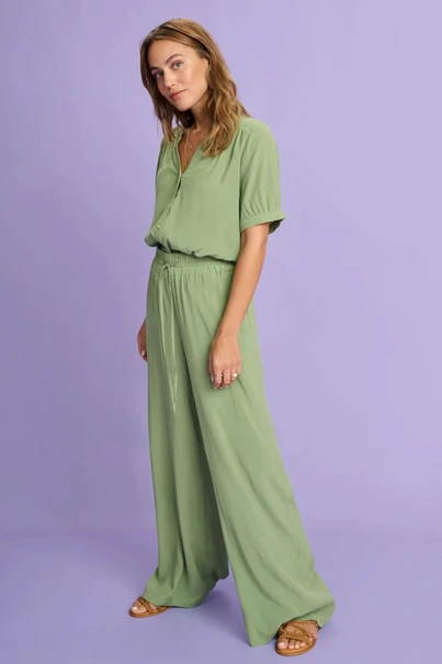 POM Amsterdam sp7291 blouse km plooitjes