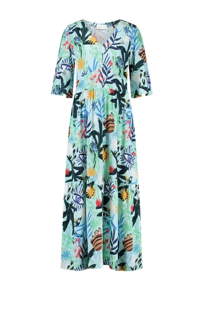 POM Amsterdam sp7328 jurk liv botanical