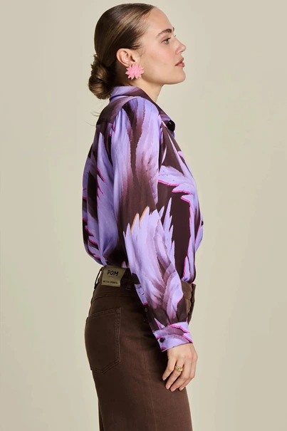 POM Amsterdam sp7957 mila blouse satin veren