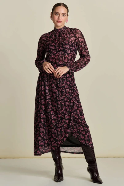 POM Amsterdam sp8041 bloem rok mesh