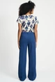 POM Amsterdam sp9049 wide leg structuur
