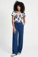 POM Amsterdam sp9049 wide leg structuur