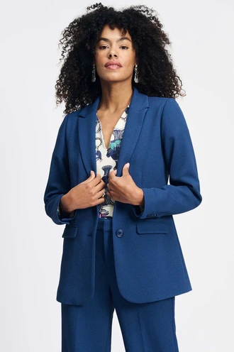POM Amsterdam sp9060 blazer 2 kn. structuur
