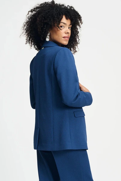 POM Amsterdam sp9060 blazer 2 kn. structuur