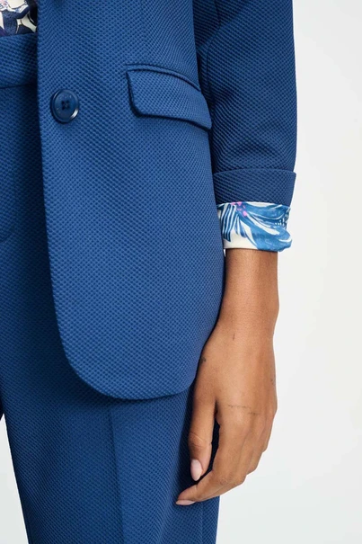 POM Amsterdam sp9060 blazer 2 kn. structuur