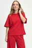 POM Amsterdam sp9070 scarlet top gabadine
