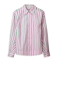 POM Amsterdam sp9081 streep blouse katoen