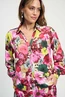 POM Amsterdam sp9090 print blouse satin