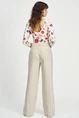 POM Amsterdam sp9111 streep broek wide leg