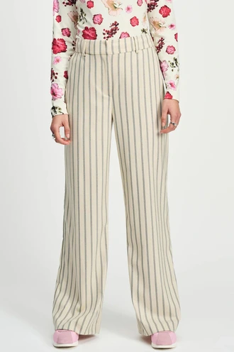 POM Amsterdam sp9111 streep broek wide leg