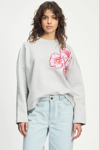 POM Amsterdam sp9117 sweater borduur