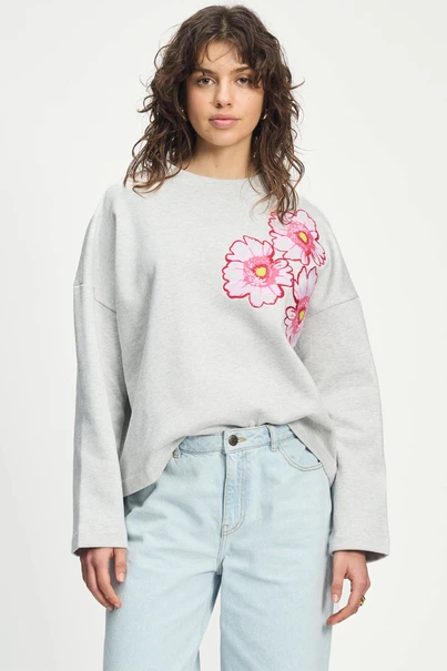 POM Amsterdam sp9117 sweater borduur
