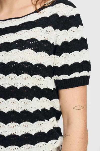 POM Amsterdam sp9133 trui golfjes crochet