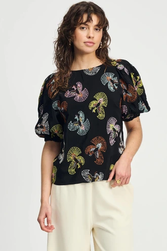 POM Amsterdam sp9136 top embroidery
