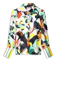 POM Amsterdam sp9142 blouse paradise linnen
