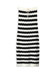 POM Amsterdam sp9155 tricot rok golfjes