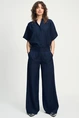 POM Amsterdam sp9159 broek plooi structuur