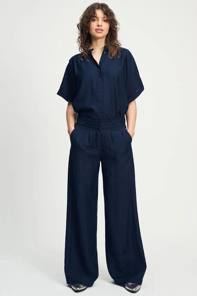 POM Amsterdam sp9159 broek plooi structuur