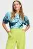 POM Amsterdam sp9168 print top sequins
