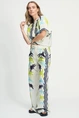 POM Amsterdam sp9173 print blouse artisan